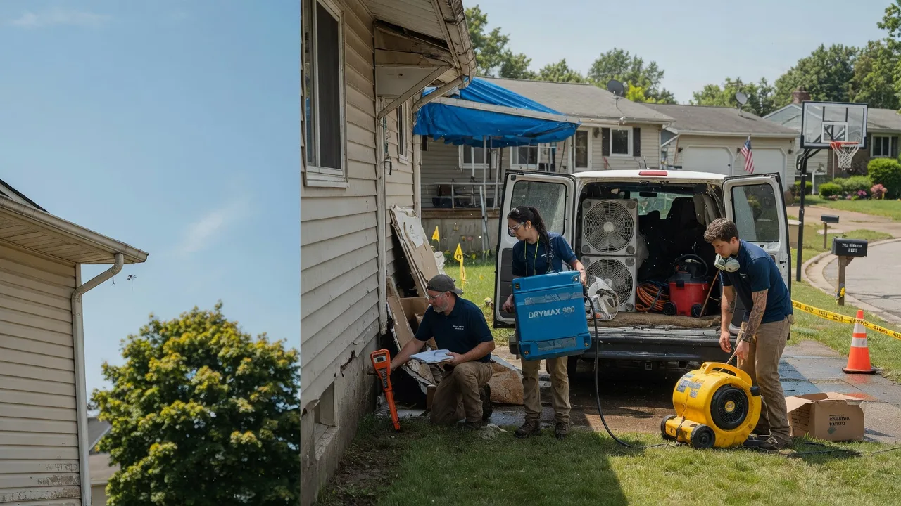 Ceiling Leak Cleanup in Vinton, IA near me