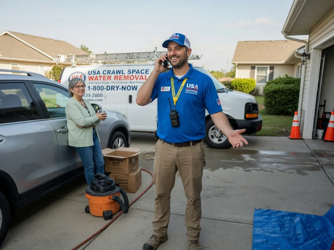 Crawl Space Water Removal Vinton, IA FAQs